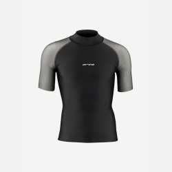 Orca Bossa Rash Vest Neopren Short Sleeve Surf OW T-shirt Mnd Sort (UDGR)
