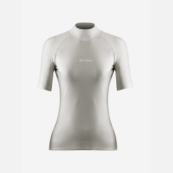 Orca Bossa Rash Vest Neopren Short Sleeve Surf OW T-shirt Kvinder Slv (UDGR)