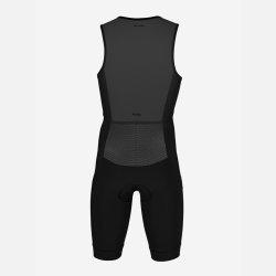 Orca Athlex Racesuit Trisuit Mnd Sort/Gr str. Medium (udgr)
