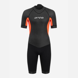 Orca Vitalis Shorty Mnd Open Water Vddragt Sort/Orange str. 5-11