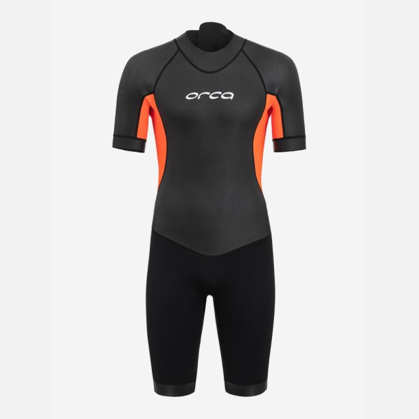 Orca Vitalis Shorty Mnd Open Water Vddragt Sort/Orange str. 5-11