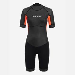 Orca Vitalis Shorty Kvinder Open Water Vddragt Sort/Orange str. XS-XL