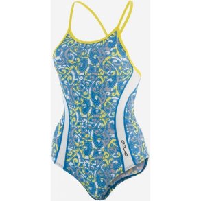 Orca 226 Enduro Women Onepiece Badedragt Bl/Hvid/Gul