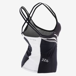 Orca 226 Singlet Black/White Women Str. S