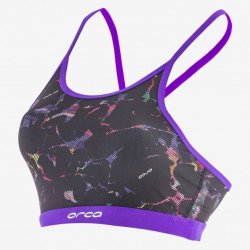 Orca 226 Enduro Womens Swim Pants + Swim Top Sort/Lilla str. S