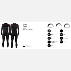 Orca Athlex Float V1 Kvinder (tidl. S7) Triathlon Vddragt str. XS-XL