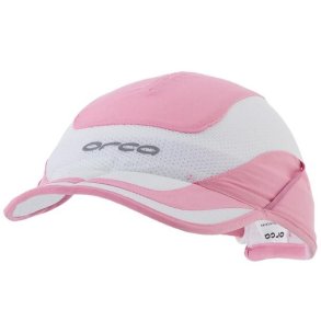 Orca Cap Unisex Velcroluk Lyserd/Hvid L/XL