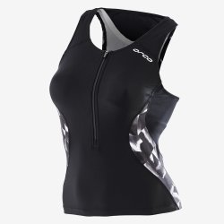 Orca Core Support Singlet Black/Grey Women