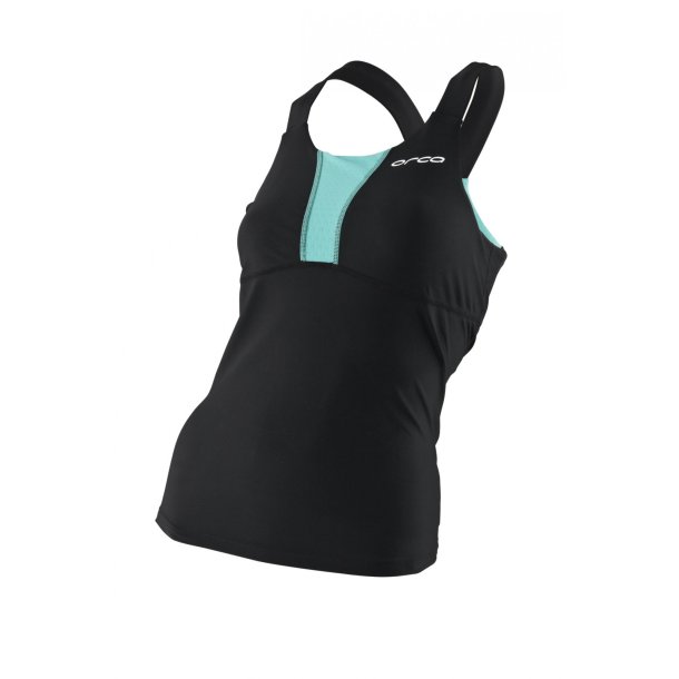 Orca Core Support Singlet Dame Sort/Grn