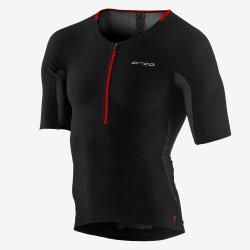 Orca 226 Kompression Tri Jersey Mnd Sort/Rd