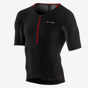 Orca 226 Kompression Tri Jersey Mnd Sort/Rd