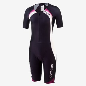 Orca RS1 Dream Kona Aero Racesuit Women Sort/Hvid/Pink str. Medium
