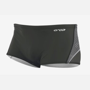 Orca Core Square Leg Badebuks Sort/Gr Mnd str. S