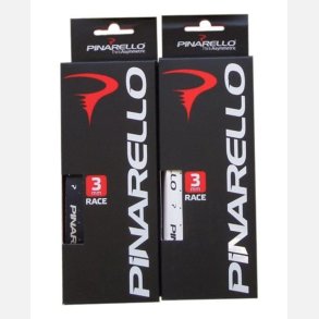 Pinarello Styrtape Hvidt m. Sort logo 3.0mm Race