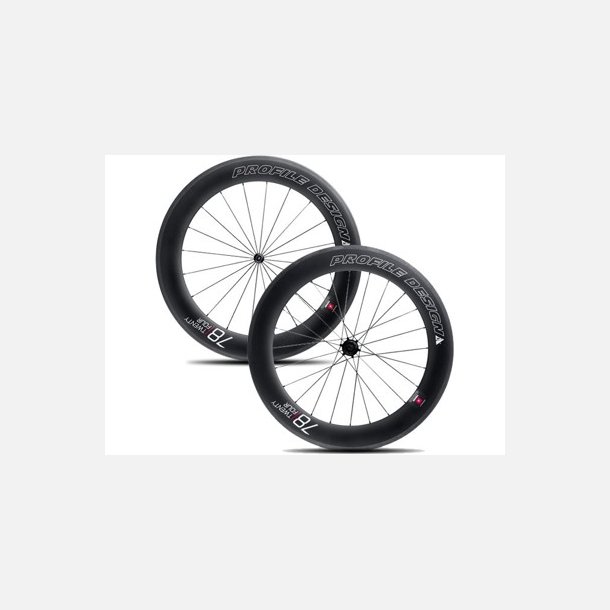 Profile Design 78/TwentyFour Full Carbon Clincher Hjulsæt