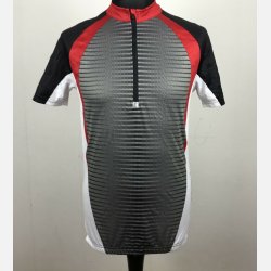 Crivit Sports Cycling Jersey Gr�/Sort/R�d str. L