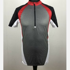 Crivit Sports Cycling Jersey Gr�/Sort/R�d str. L