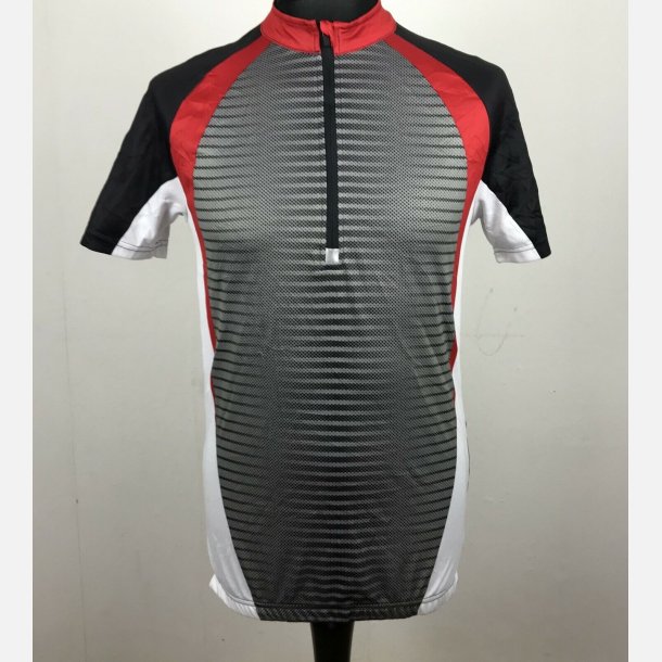 Crivit Sports Cycling Jersey Gr�/Sort/R�d str. L