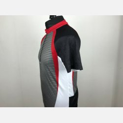 Crivit Sports Cycling Jersey Gr�/Sort/R�d str. L