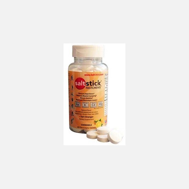 SaltStick Fastchews 60 stk. m. Appelsin