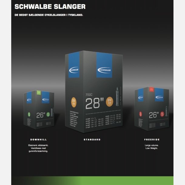 Schwalbe Slange 700Cx18-28 60mm SV ventil