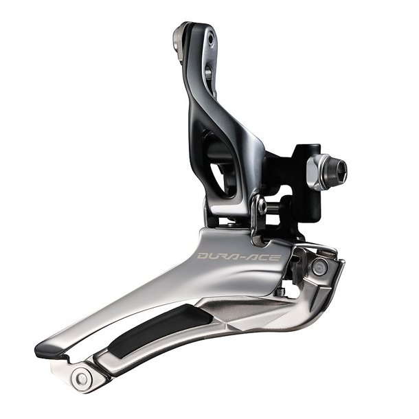 Shimano Forskifter FD-9070 Dura-Ace Di2 Sølv Dobbel Pålodning