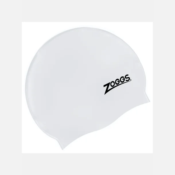 Zoggs Silicone Badehtte Hvid