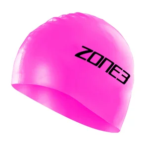 Zone3 Silicone Swim Cap Pink