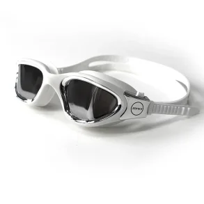 Zone3 Vapour Swim Goggles Hvid/Slv Lens: Polarized Silver Revo