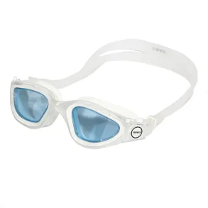 Zone3 Vapour Swim Goggles Klar/Hvid Lens: Tinted Blue