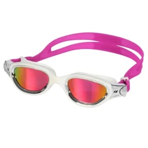 Zone3 Venator-X Swim Goggles Hvid/Slv Lens: Polarized Revo Pink