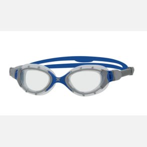 Zoggs Predator Flex Bl/Gr/Klar Svmmebrille Regular Fit