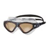 Zoggs Tri Vision Mask Sort/Orange linse Svmmebrille / Maske